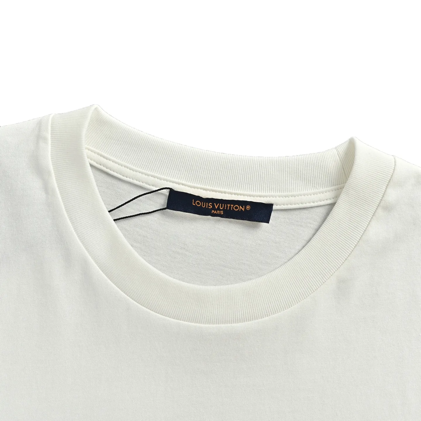 Louis Vuitton/Louis Vuitton laser cut logo short sleeves